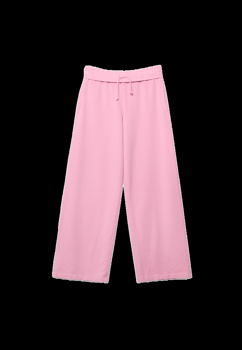 Брюки-джоггеры прямого кроя с эффектом потертости