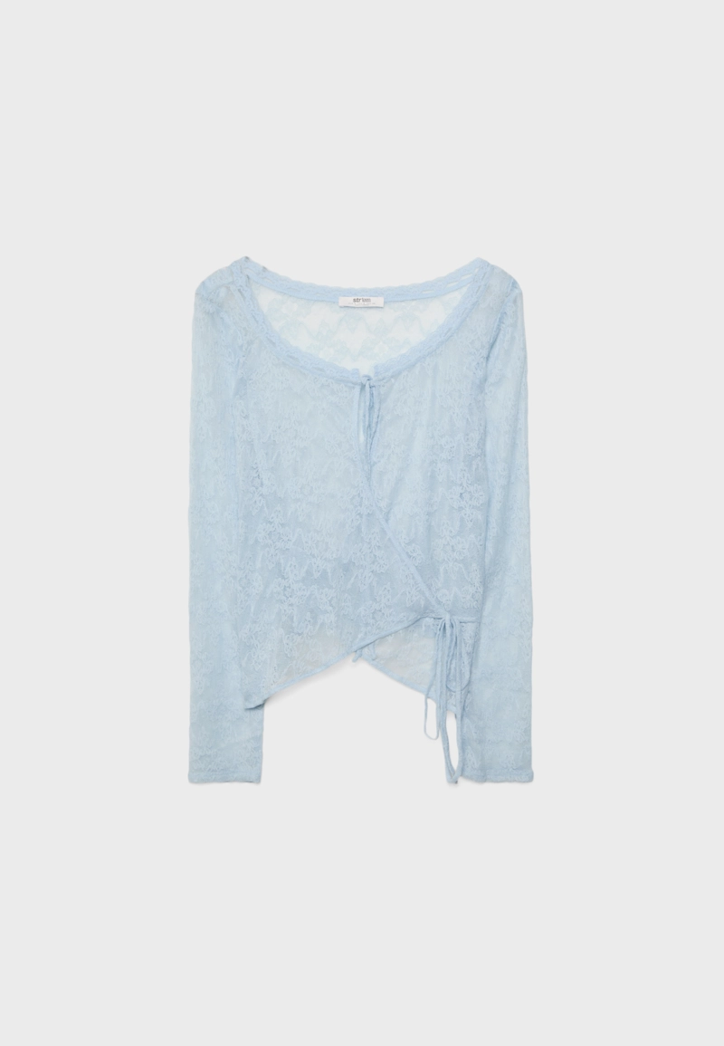 Футболка с запахом