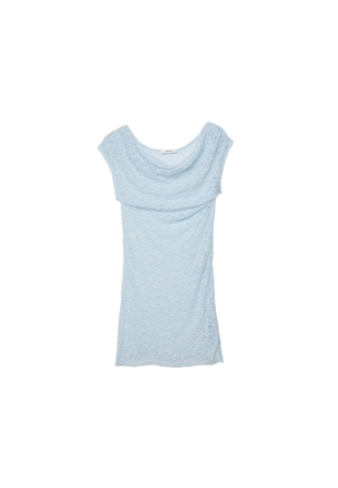 Кружевной топ с боковой сборкой- Заказать в России