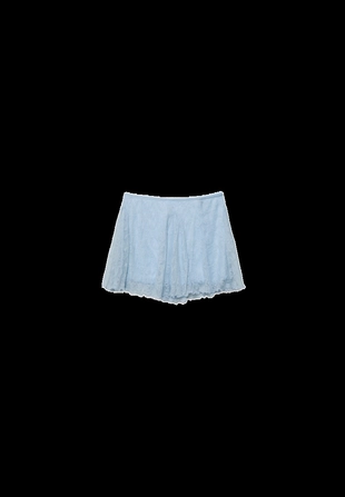 Мини-юбка из кружева- Заказать в России