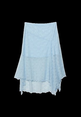 LACE MIDI SKIRT- Заказать в России