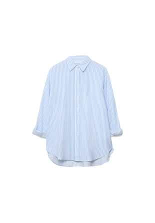 Рубашка под льняной эффект- Заказать в России