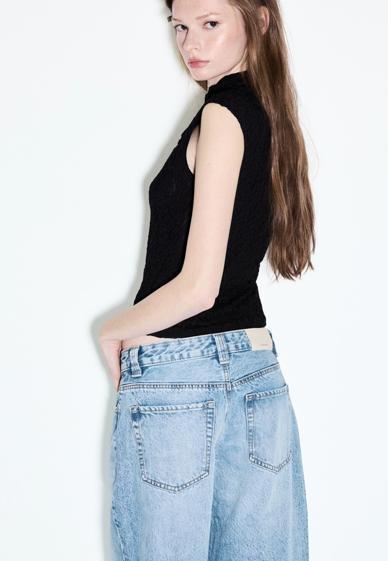 Джинсы barrel fit