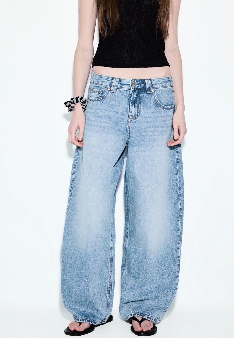 Джинсы barrel fit