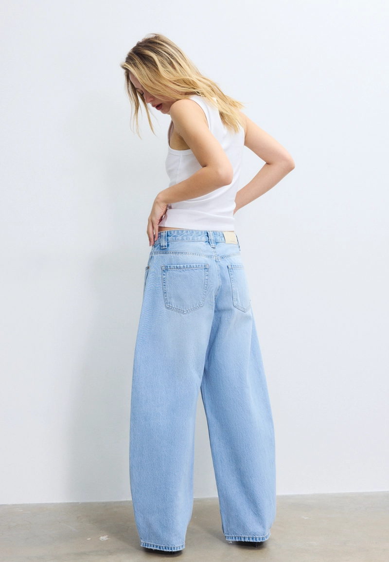 Джинсы barrel fit