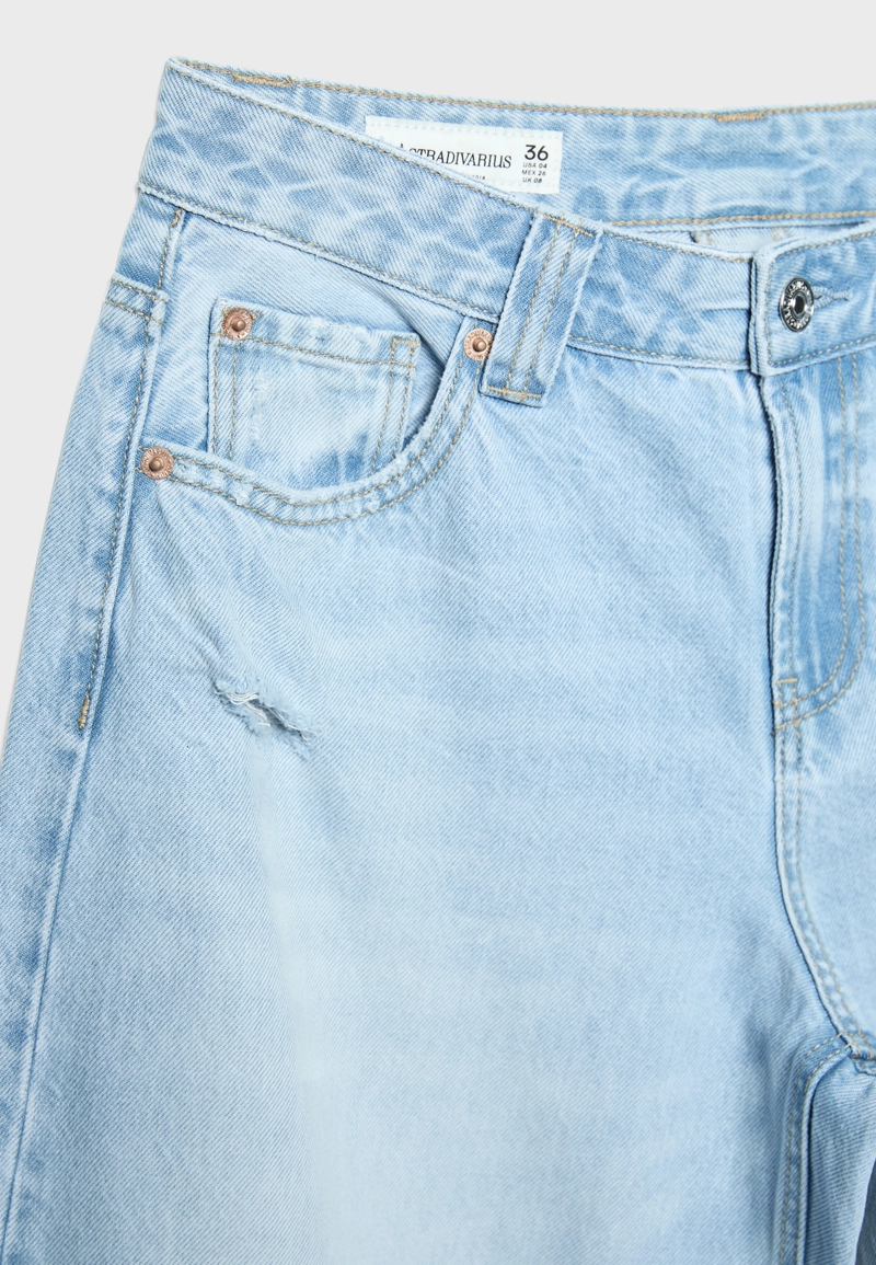 Джинсы barrel fit