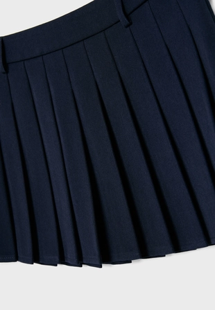 Мини-юбка со складками- Заказать в России