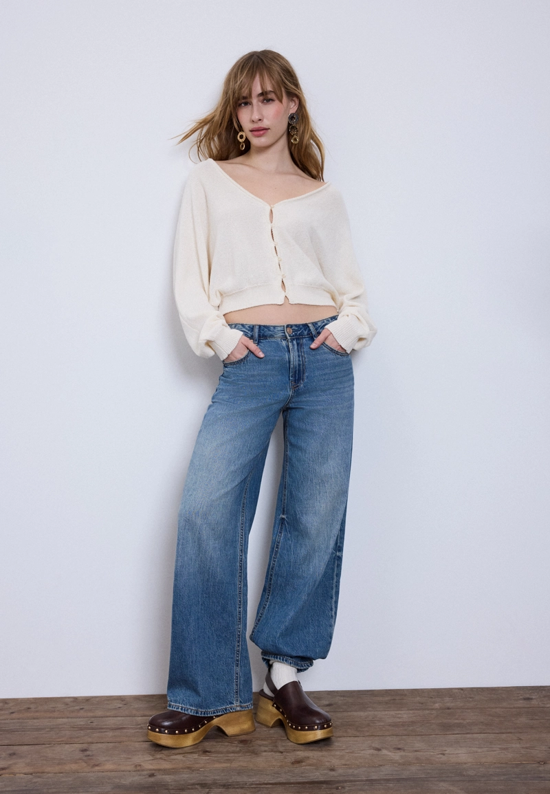 Кардиган с рукавами «летучая мышь»