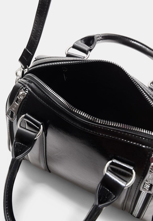 Сумка из искусственной кожи на молнии- Заказать в России