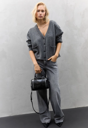 Сумка из искусственной кожи на молнии- Заказать в России