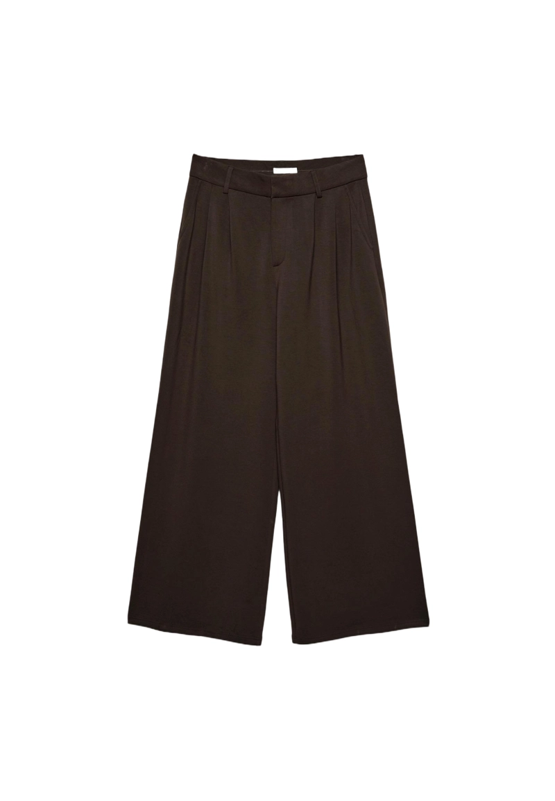 Брюки классические из мягкой ткани