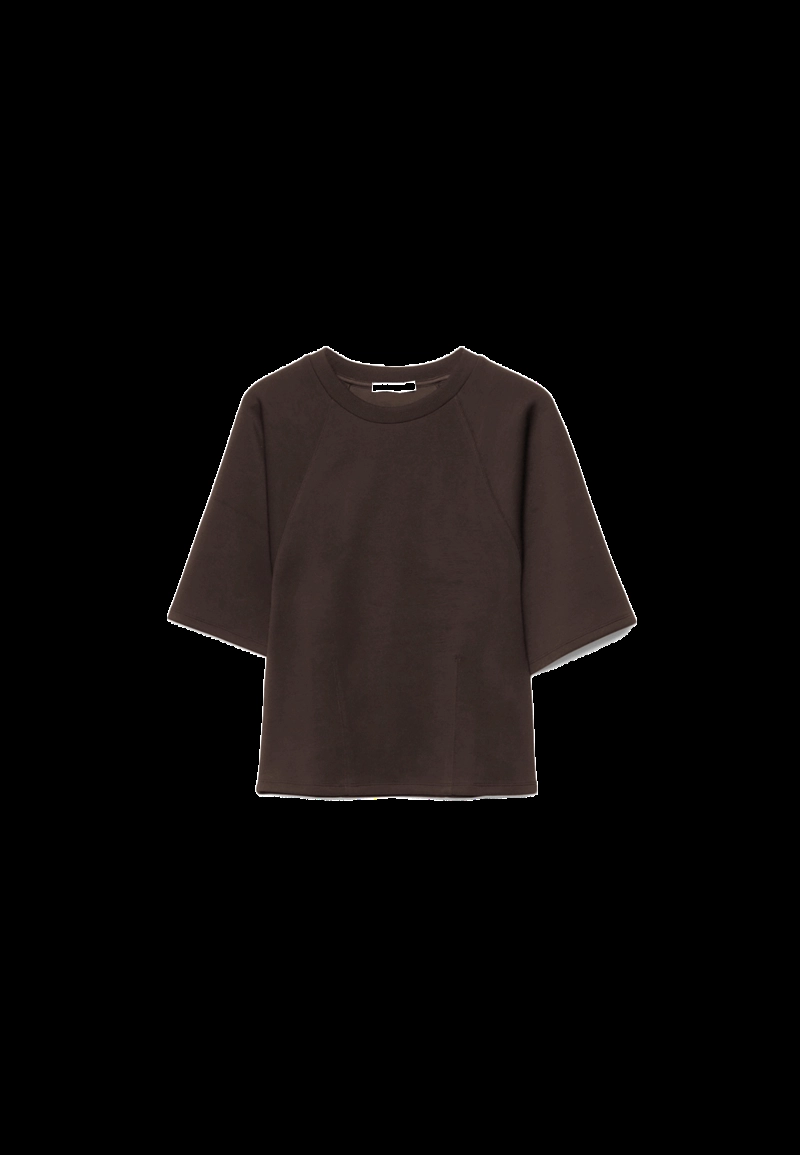 Футболка с короткими рукавами и мягкой на ощупь тканью