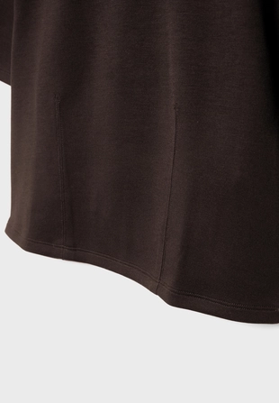 Футболка с короткими рукавами и мягкой на ощупь тканью- Заказать в России