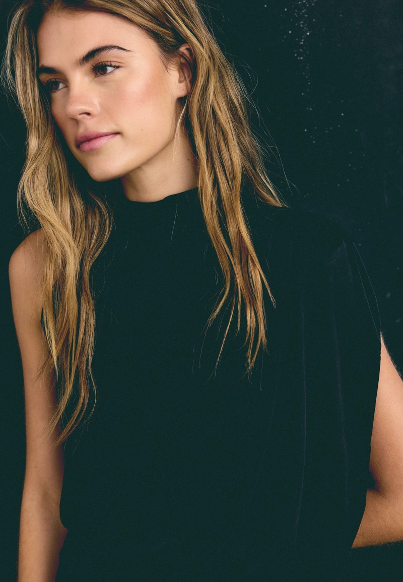 Короткое асимметричное драпированное платье