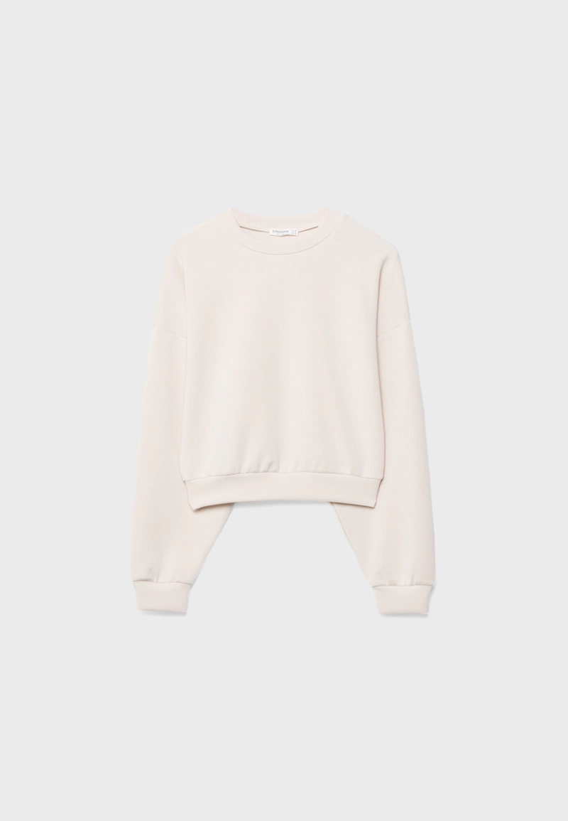 Толстовка с рукавами «летучая мышь» и мягкой на ощупь тканью