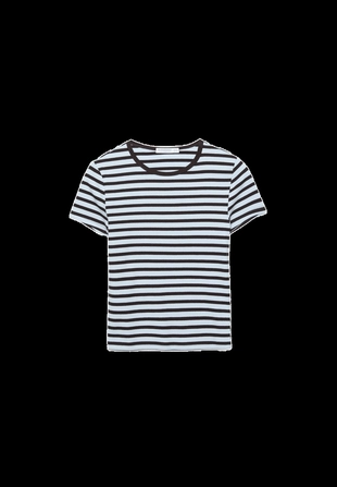 Базовая футболка зауженные в полоску- Заказать в России