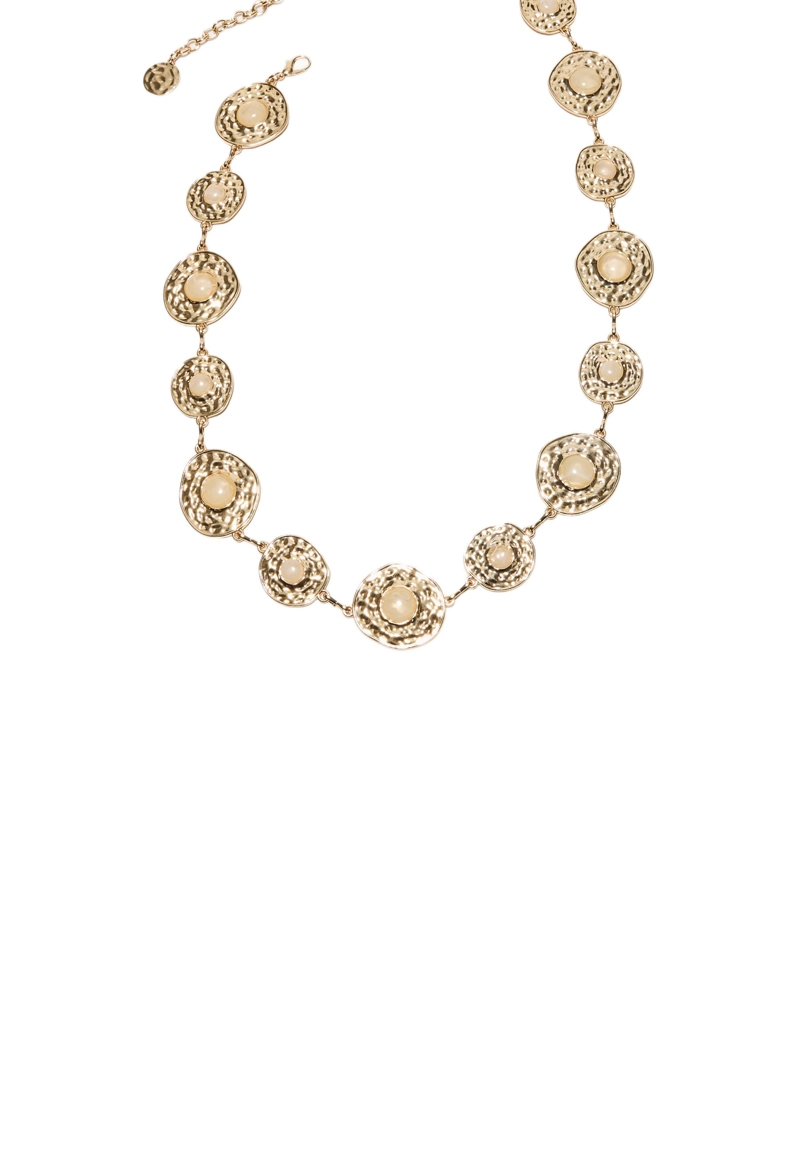 Двухцветный металлический ремень