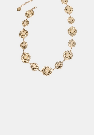 Двухцветный металлический ремень- Заказать в России