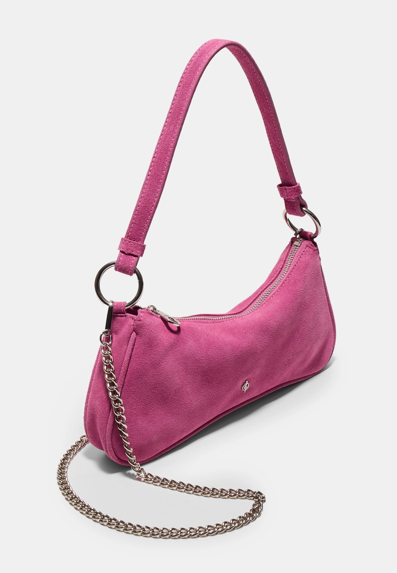 Сумка-полумесяц из 100% кожи