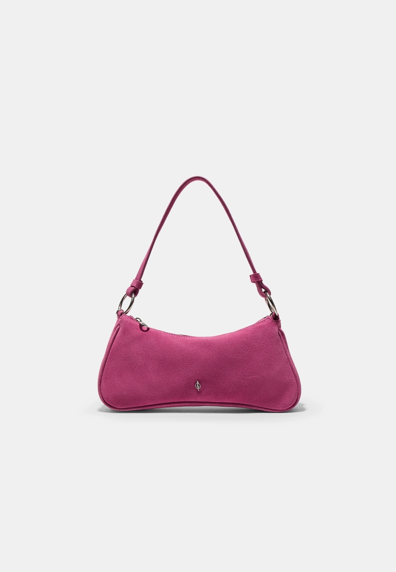 Сумка-полумесяц из 100% кожи