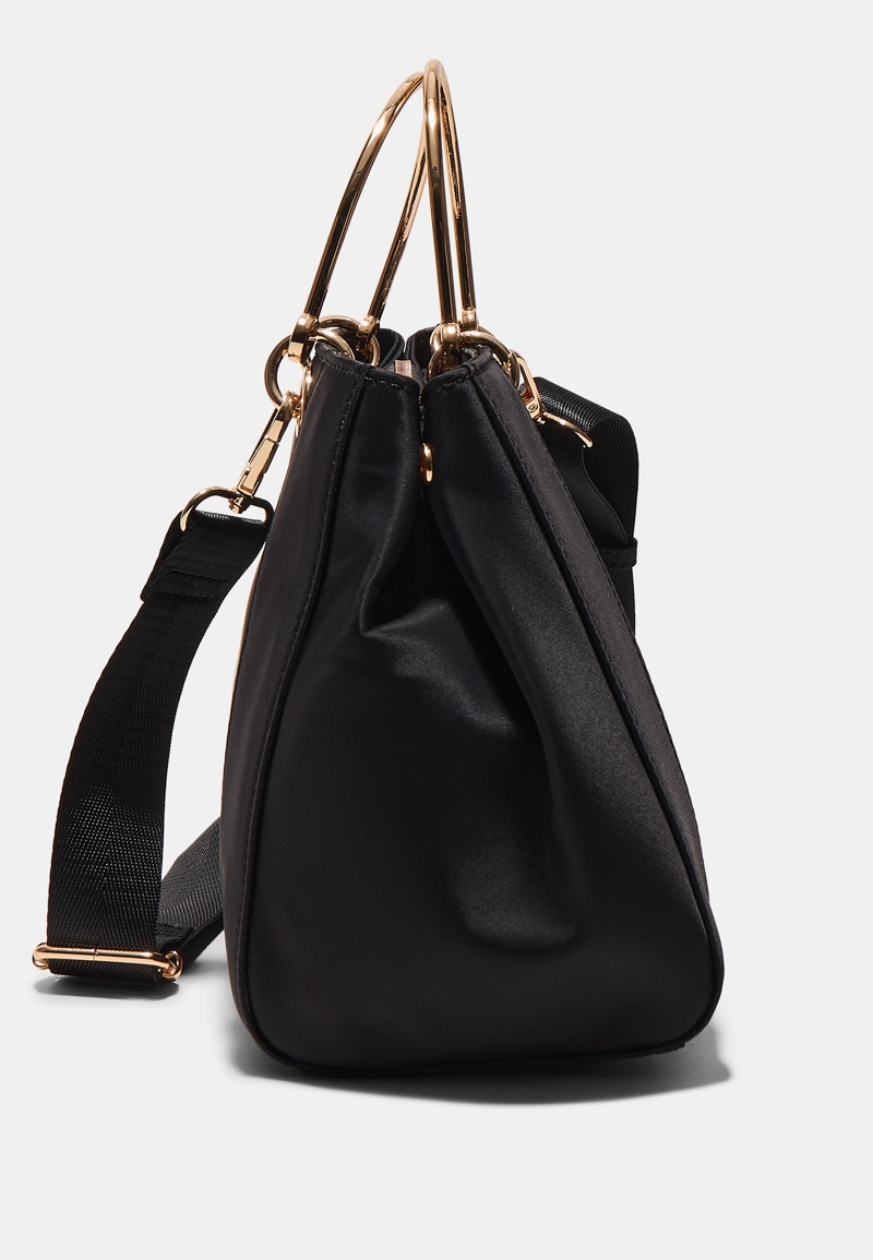 Сумка-тоут с металлической ручкой