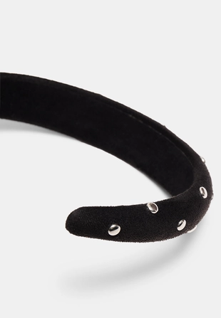 Объемный ободок с заклепками- Заказать в России