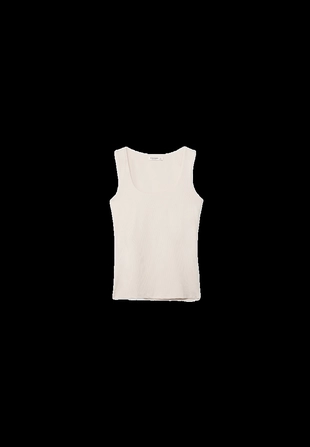 Майка из полиамида с широкими бретелями- Заказать в России