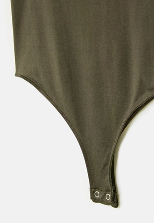 Боди из полиамида с квадратным вырезом- Заказать в России