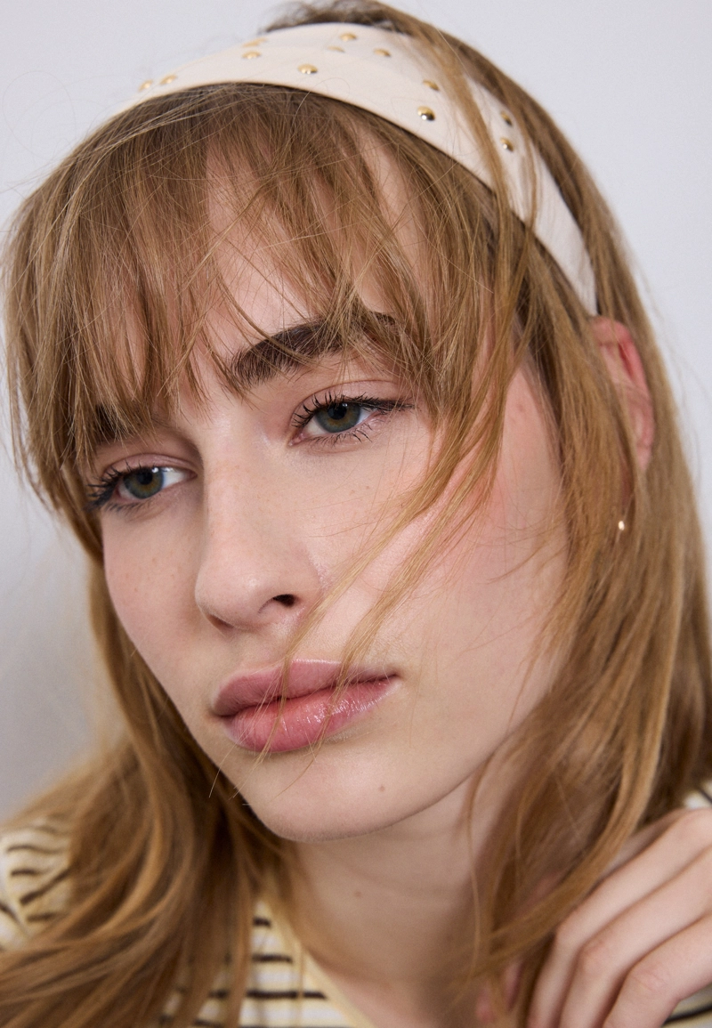 Набор из 2 резинок для волос с заклепками