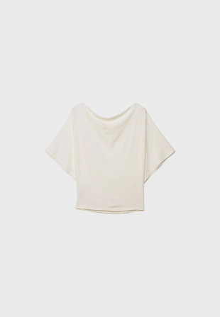 Базовая футболка с рукавами «летучая мышь»- Заказать в России