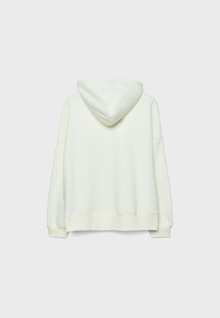 Толстовка с капюшоном, вышивкой и заклепками- Заказать в России