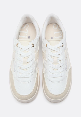 Кроссовки на платформе с перфорацией- Заказать в России