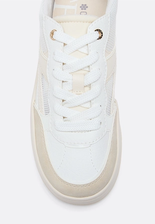 Кроссовки на платформе с перфорацией- Заказать в России