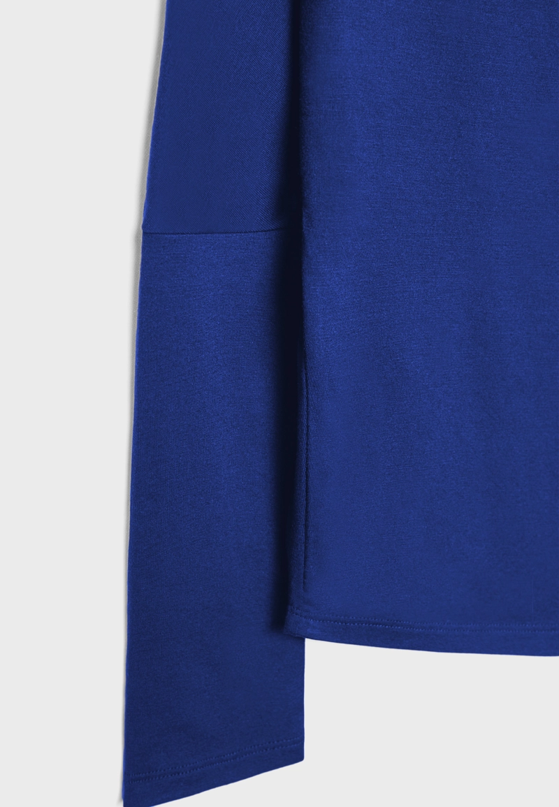 Асимметричная футболка из модала