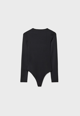 Боди из полиамида с квадратным вырезом- Заказать в России