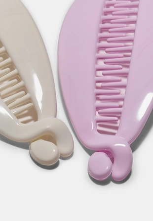 Набор из 2 зажимов «банан»- Заказать в России