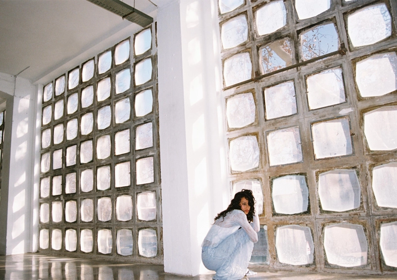 Юбка миди из кружева