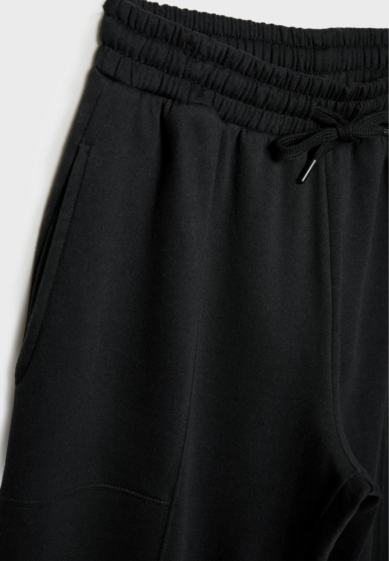 Брюки-джоггеры с рукавами-фонариками из флиса