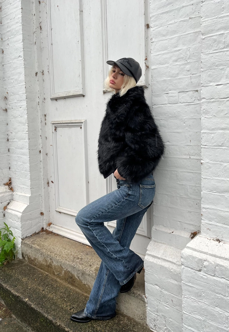 Джинсы bootcut с низкой посадкой