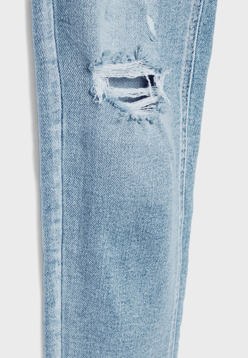 1420 Джинсы скинни с низкой посадкой