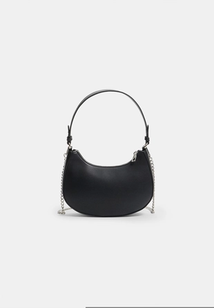 MOON SHOULDER BAG WITH CHAIN- Заказать в России