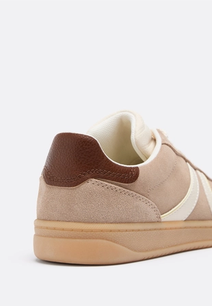 Повседневные кожаные кроссовки- Заказать в России