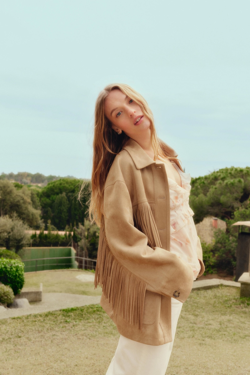 Сабо с пряжкой из кожи