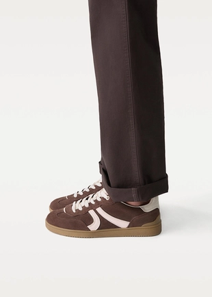 Повседневные кроссовки из кожа- Заказать в России