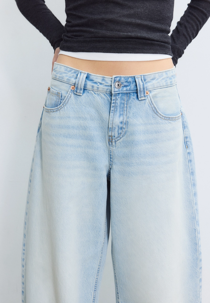 Джинсы barrel fit