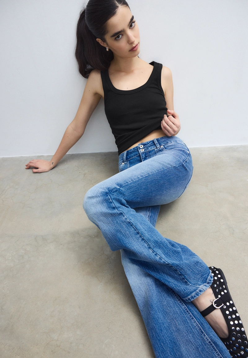 Базовый топ на бретелях