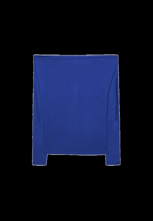 Асимметричная футболка из модала- Заказать в России