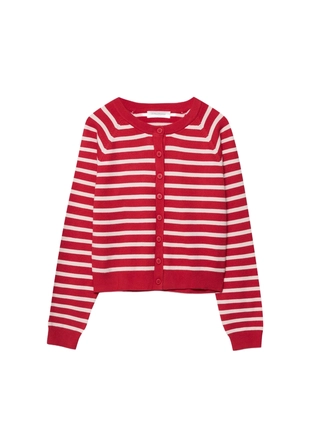 Трикотажный кардиган с пуговицами и рукавами реглан- Заказать в России