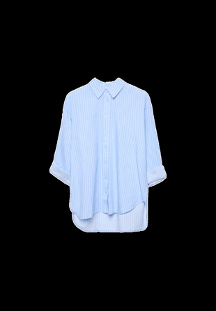 Рубашка под льняной эффект- Заказать в России