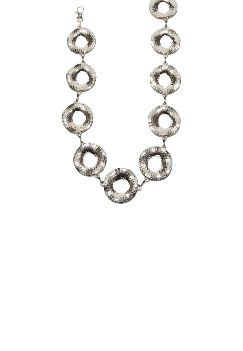 Металлический ремень с круглыми элементами